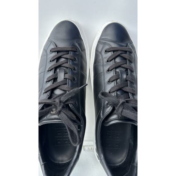 Givenchy Mens Tennis Shoes City Sport Sneakers Size 44 Black / White Logo main image 6